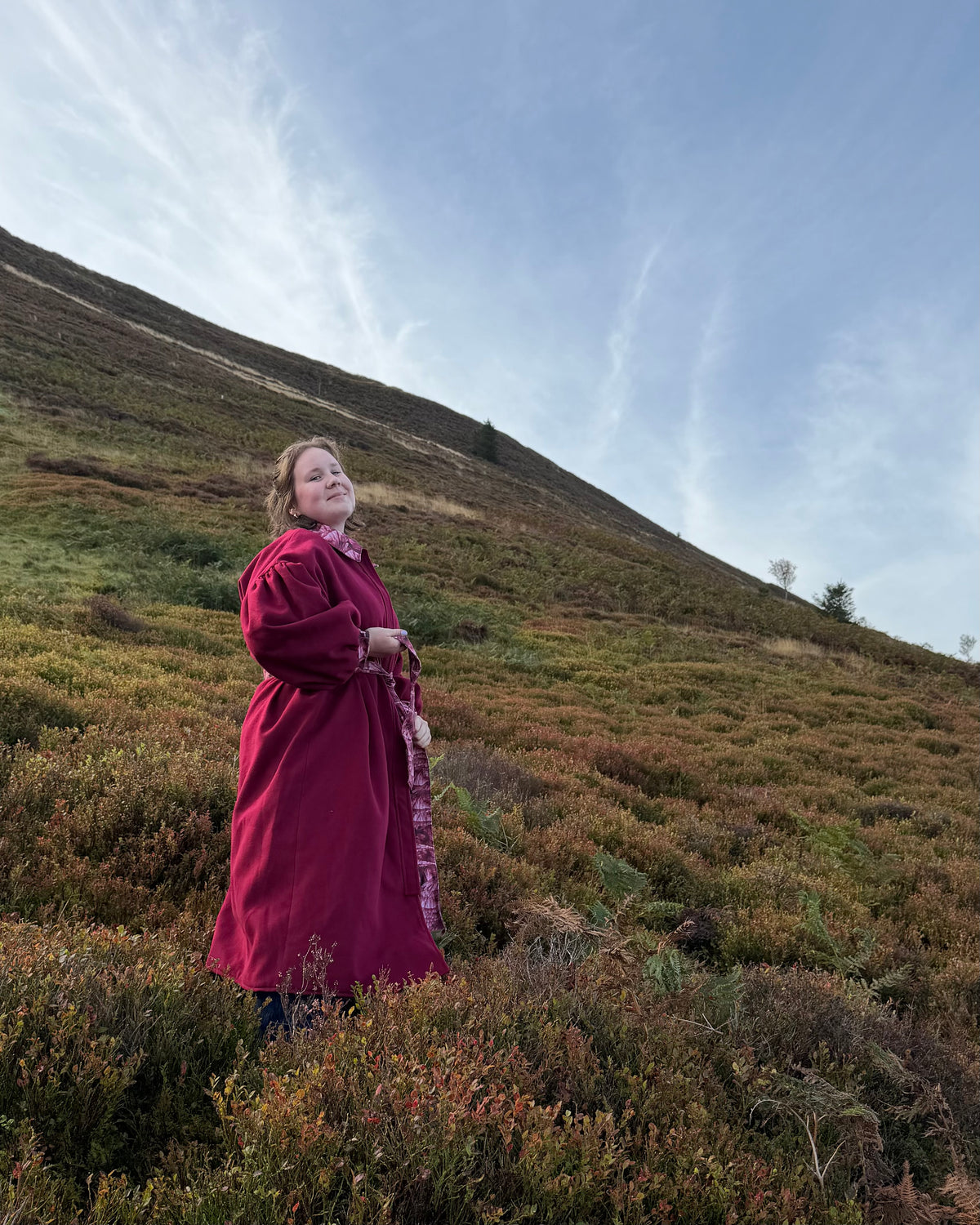 Eleri Coat - Homeward Bound (Burgundy)