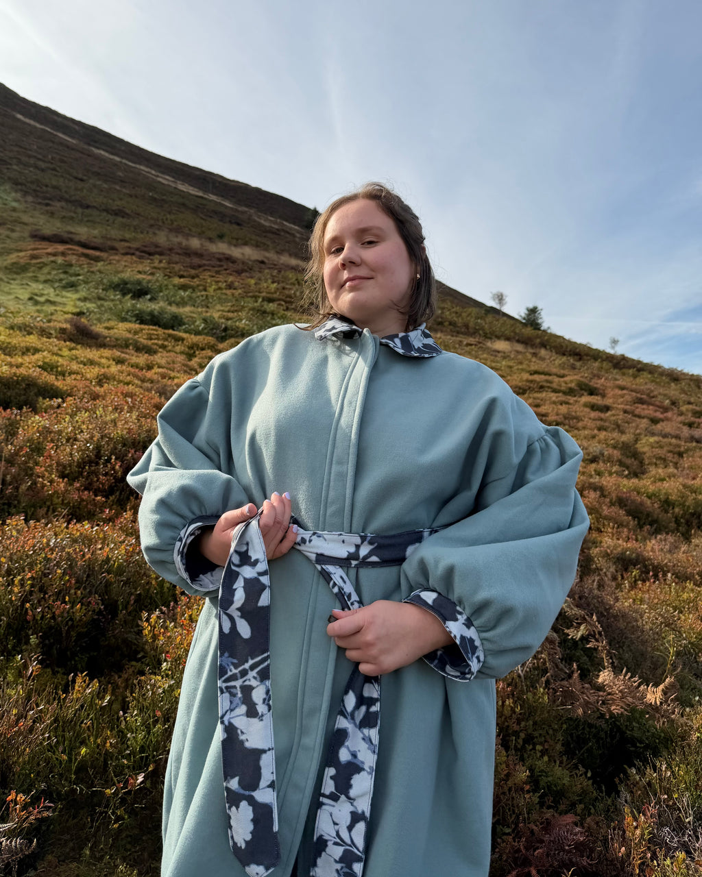 Eleri Coat - An Ode to Spring (Duck Egg)