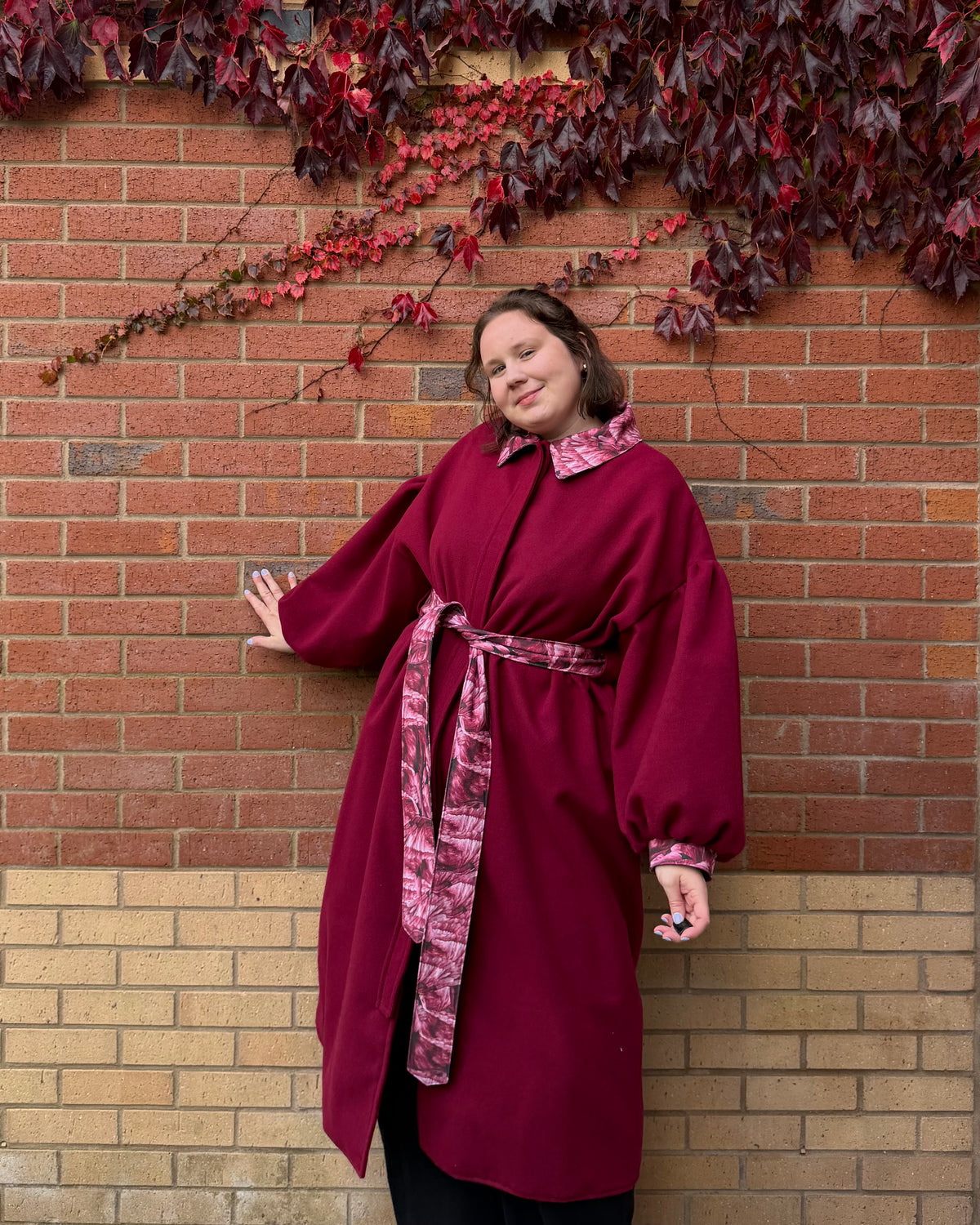 Eleri Coat - Homeward Bound (Burgundy)