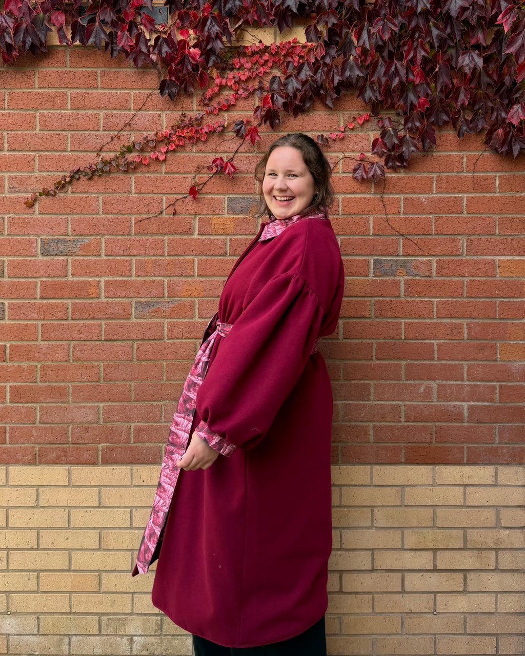 Eleri Coat - Homeward Bound (Burgundy)