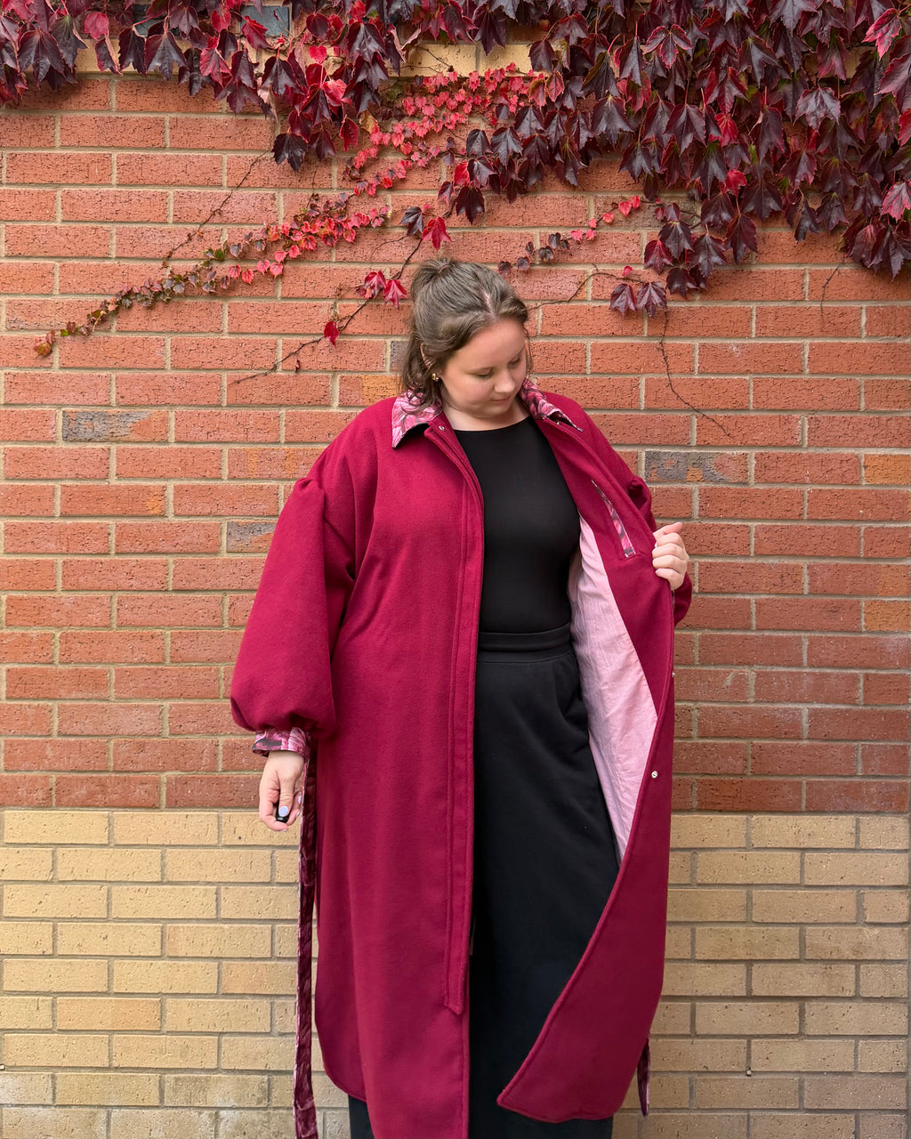 Eleri Coat - Homeward Bound (Burgundy)
