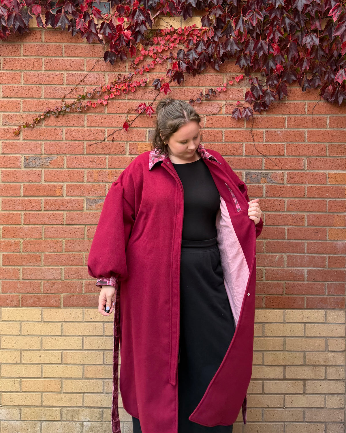 Eleri Coat - Homeward Bound (Burgundy)
