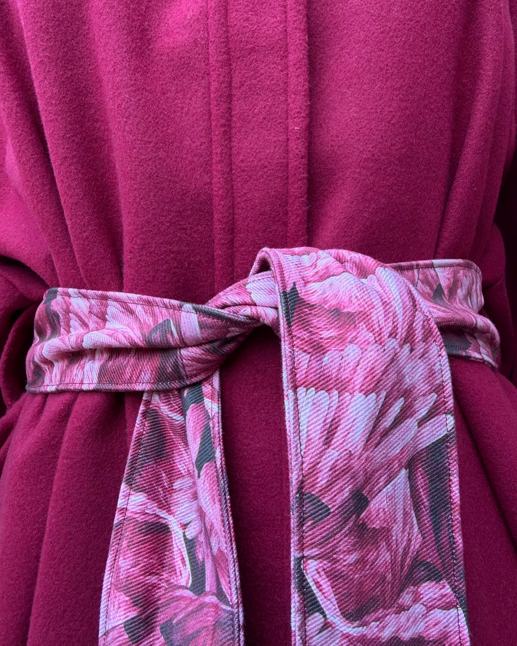 Eleri Coat - Homeward Bound (Burgundy)