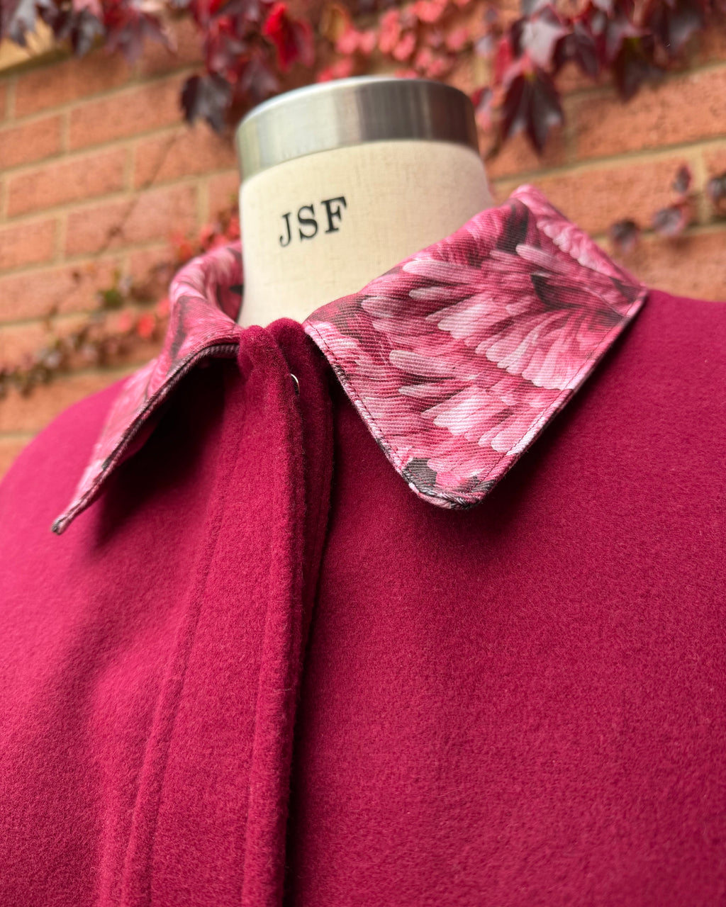 Eleri Coat - Homeward Bound (Burgundy)